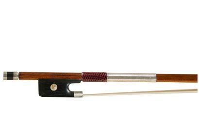 null 
Violin bow by François LOTTE made for Charles BAILLY. Ebony and nickel silver...