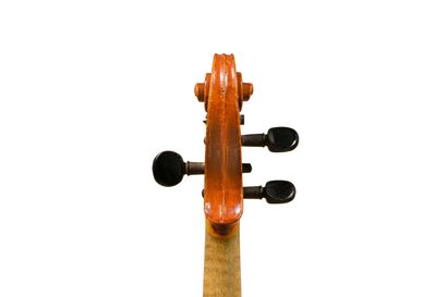 null 
Violon travail allemand fait vers 1900 1930, cassure sur la table. 359 mm sur...