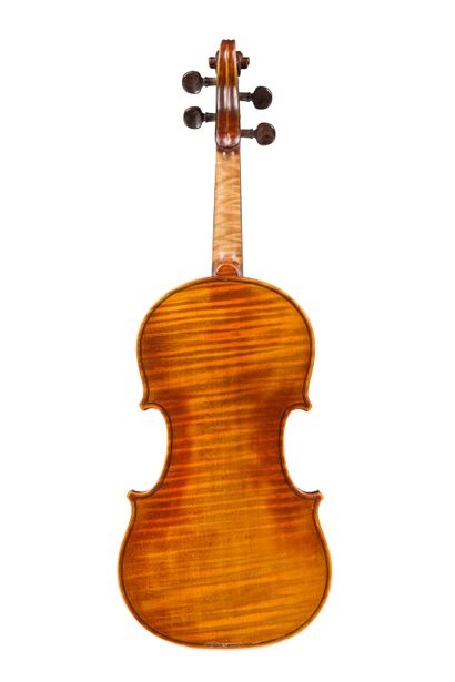 null 4. Violon de Maurice Mermillot fait à Paris en 1898 dont il porte l'étiquette...