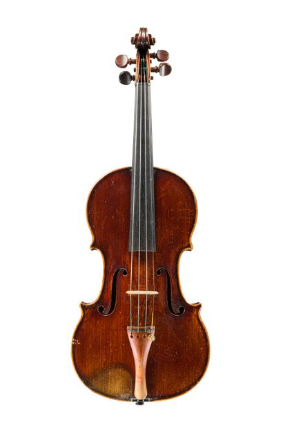 null 2. Violon fait par Didier Nicolas Ainé à Mirecourt vers 1800. Porte une marque...