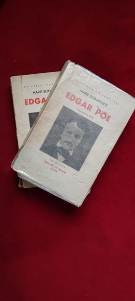 null Marie BONAPARTE 

"Edgar Poe" 

Deux volumes brochés, Paris, Denoël, 1943

Envoi...