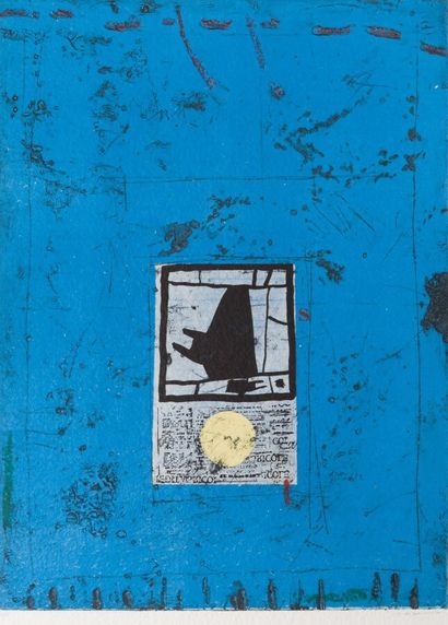null James COIGNARD (1925-2008)

Introduction to Blue, 1990

Etching signed and numbered...