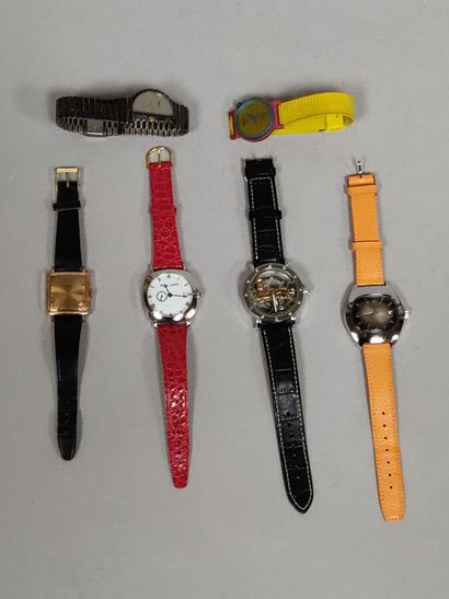 null Lot de montres divers.
