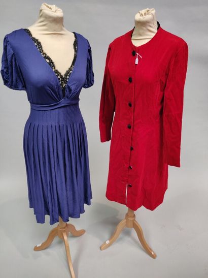 Set of two dresses including: 
YVES SAINT...