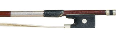 null 
Violin bow by François Nicolas VOIRIN around 1880, signed, pernambuco stick,...