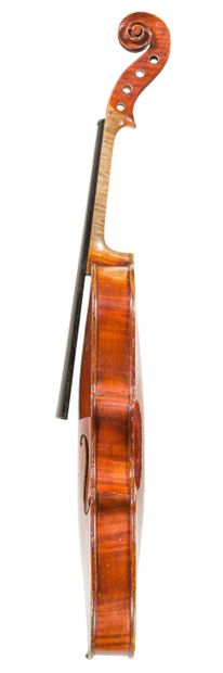 null 
Exceptional violin made by Riccardo Genovese in Montiglio in 1925 with the...