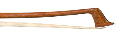 null 
Interesting cello bow by François LUPOT circa 1820, pernambuco wood stick signed...