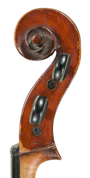 null 
Italian viola work mid 19th century. 403 mm on the bottom. With a certificate...