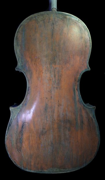 null 
Very interesting cello of the Venetian school made around 1730 in the entourage...