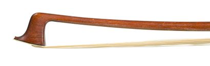 null 
Superb violin bow by Louis Morizot Sr., Sartory period, circa 1920, iron marked...