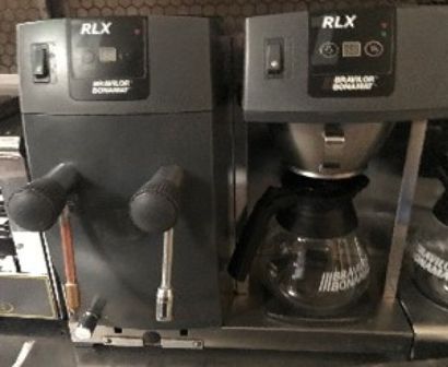 null Double coffee machine RLX. 

Kitchen