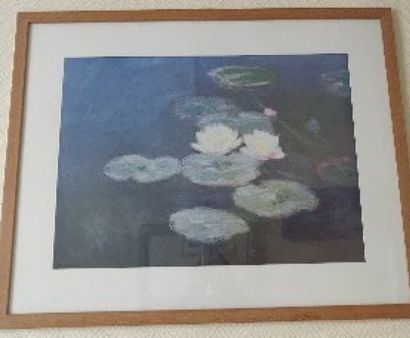 null 
After C. MONET
The water lilies
Reproduction 
50.5 x 70.5cm


After O. REDON
Sailboats
Reproduction...