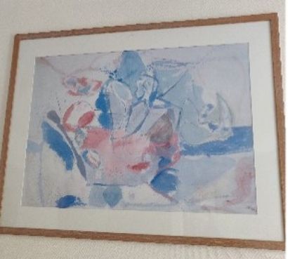 null After P. PICASSO 

Dove 

Reproduction 

39 x 49 cm. 



Abstract composition...
