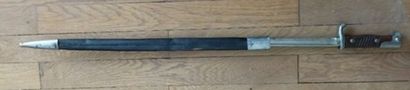 null Bayonet MAUSER 1898 2nd type Marking HEANEL a SUHL. Good matricule identical...