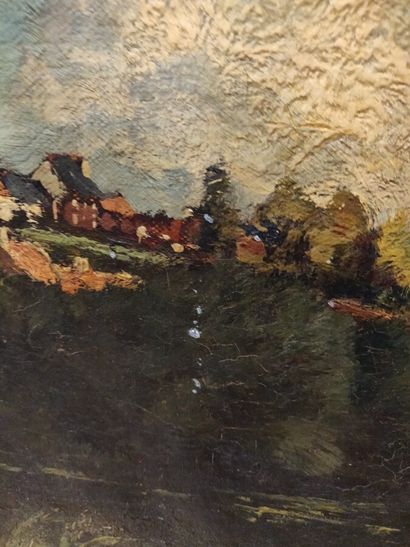 null Maurice BIELCK (1876-1922)

Paysage

Huile sur toile signée en bas à droite

46.5...