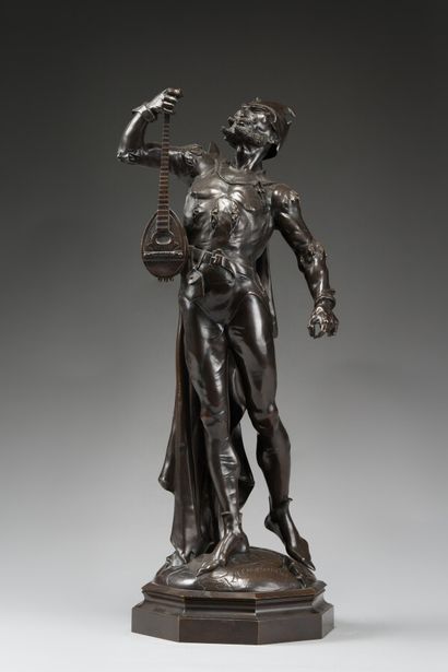 null WEVER, Auguste de (1836-1910) :

Méphistophélès

Epreuve en bronze à patine...