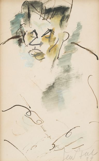 null 60. GEN PAUL (1895-1975)

Suite de 17 aquarelles sur papier dont le portrait...