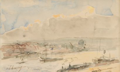 Albert LEBOURG (1849 1928) 
Port de Rouen...
