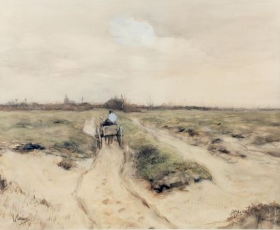 
Anton MAUVE (1838-1888)
The Cart in the...