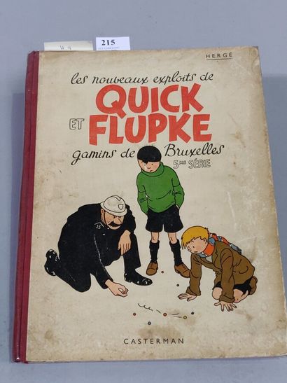null HERGÉ (1907 - 1983)

Les nouveaux exploits de Quick et Flupke - Gamins de Bruxelles...