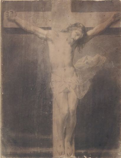 null 
Émile SIGNOL (1804-1892) :

Christ

Crayon et fusain sur papier.

Signé, dédicacé...