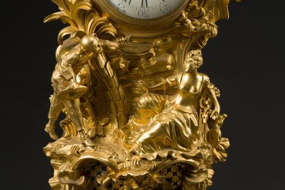 null 81. Emmanuel Alfred BEURDELEY (called Alfred II)

Chased and gilt bronze cartel,...