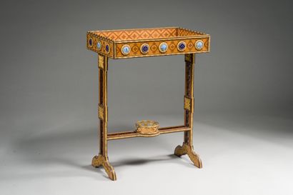 null 89. Emmanuel Alfred BEURDELEY (called Alfred II)

Rectangular knitting table...