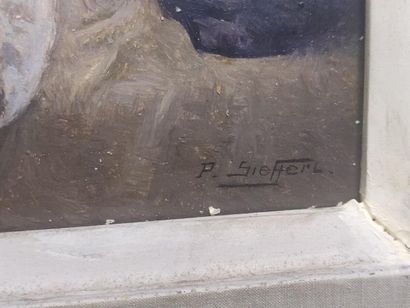 null 29. Paul SIEFFERT (1874-1957)

Nude lying down

Oil on panel.

Signed lower...