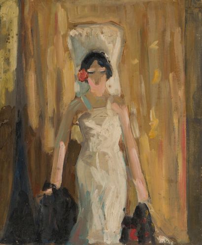 null 30. Marcel COSSON (1878-1956)

The ballerinas

On the back A spanish girl with...
