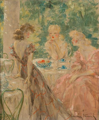 null 31. Louis ICART (1888-1950)

Lunch at the Casino

Oil on canvas.

Signed lower...