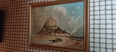 A. ADAM (XXe siècle) :



Mont Saint-Michel



Huile...
