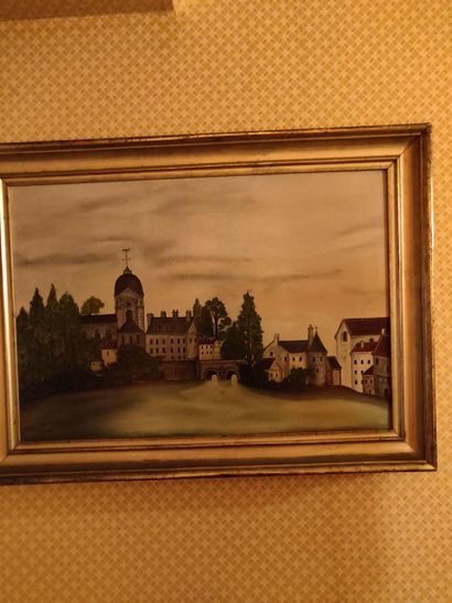 null 
PREVOST

Landscape with the church and the bridge

Oil on canvas signed lower...