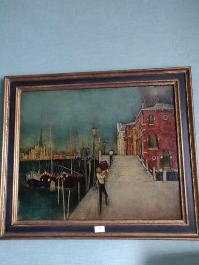 null Félix VARLA (1903-1986)



Venise 



Huile sur toile. 



53 x 64 cm.