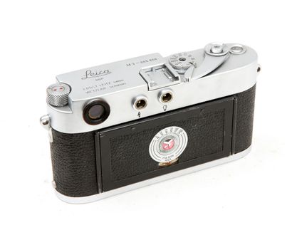 null Appareil photographique. Boitier Leitz Leica M3 n° 865 856 (1957) sans objectif....
