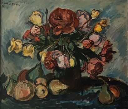 null 140. EMILE OTHON FRIESZ (1879-1949)

Roses et fruits

Huile sur toile signée...