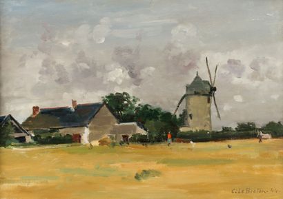 null 139. CONSTANT LE BRETON (1895-1985)

Le moulin, 1944

Huile sur toile. Signée...