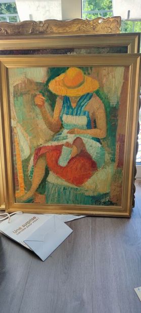 null 
MONTANE




Femme au chapeau jaune




Toile. 66 x 55 cm
