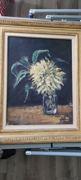 null 
ESPINOUZE Henri (1915-1982)




Fleur jaune dans un verre




Toile, datée...