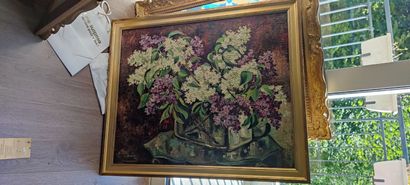 null 
« Bouquet de lilas » 




Toile. 60 x 73 cm
