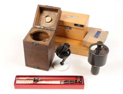 null Photographie et divers. Ensemble d'objets et accessoires : "Pyro", "Zeiss Ikon...