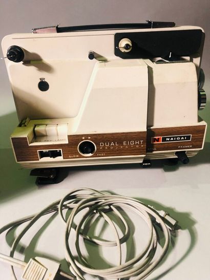 null Cinema, cinematographic equipment. Set of two various projectors: Emel projector...