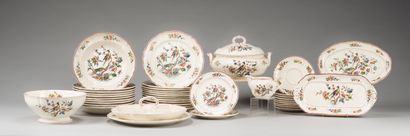 null VILLEROY & BOCH

Part of earthenware service with contoured edge with decoration...