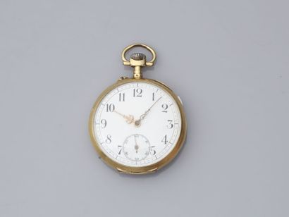 null 49. Gold pocket watch.

(Dents).

Weight : 54g