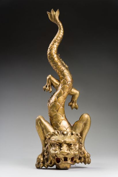 ASIA

Dragon in gold lacquered wood.

(Some...