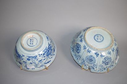 null CHINE

Deux bols en porcelaine bleu blanc.

Le premier à décor d'échassiers...