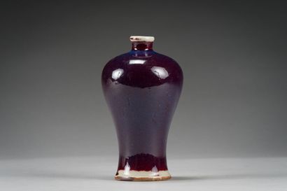 null CHINE

Vase Meiping en porcelaine flambée, recouvert d'une belle glaçure rouge...