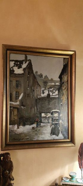 null A. DANDOY (1885 - 1977)

Rue enneigée 

Huile sur toile, signée en bas à gauche...