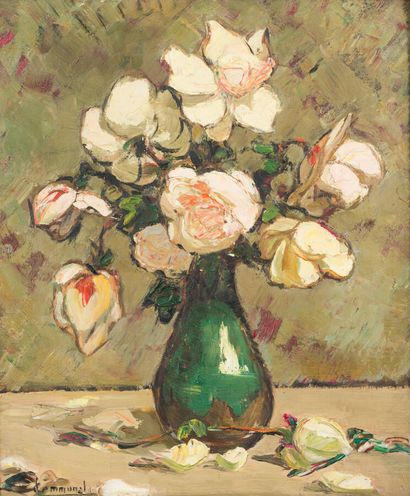 null Joseph Victor COMMUNAL (1876-1962)

Bouquet de fleurs.

Huile sur panneau.