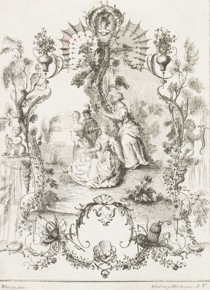 null D'après WATTEAU

Scènes galantes.

Deux gravures.

19.5 x 14.5 cm.