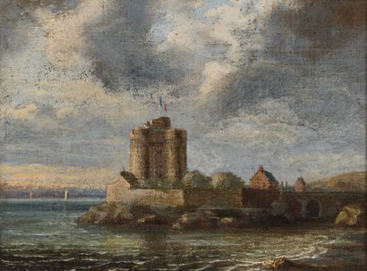 null 6. French school of the beginning of the 19th century
View of the Solidor Tower...